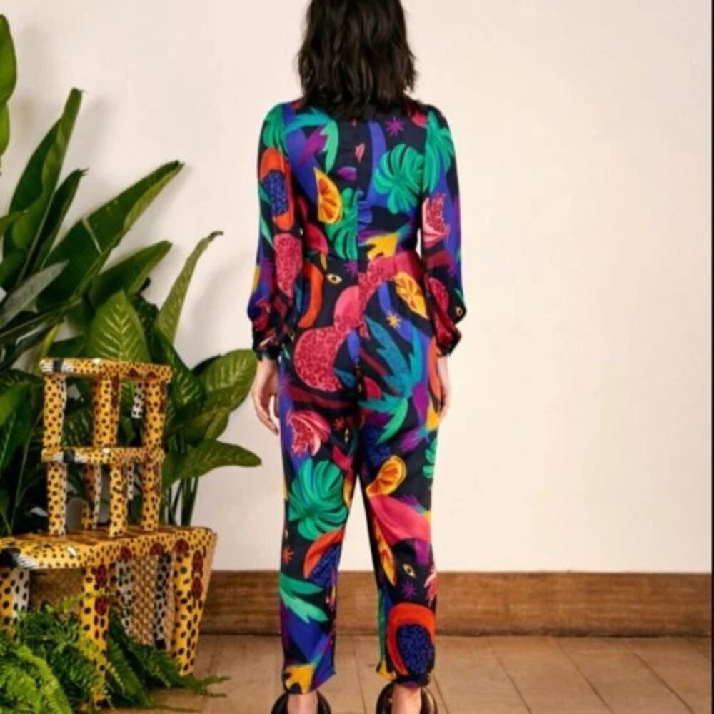 Farm Rio Mystic Jungle Jumpsuit - NWT - Picture 2 of 6